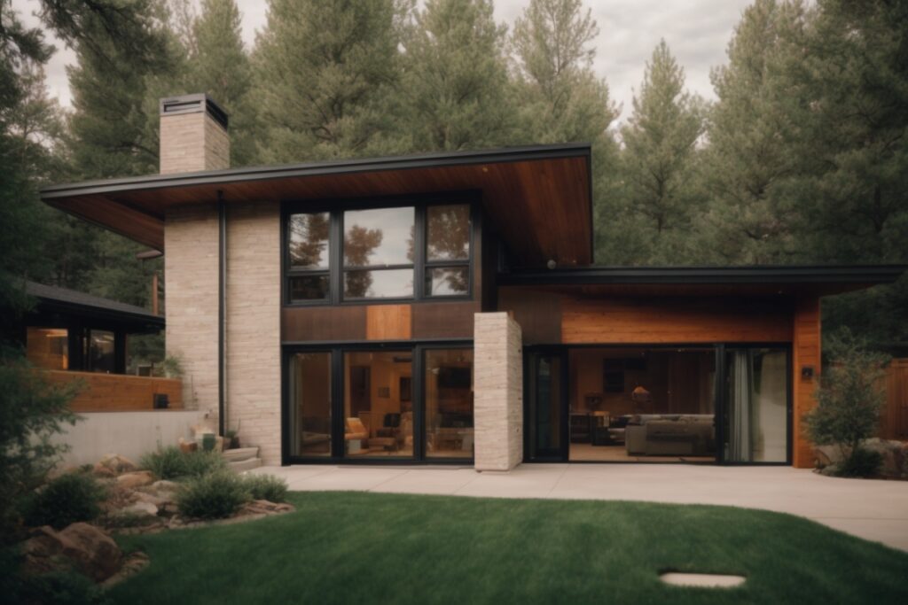 Denver home with low-e window film installed, showing comfort and energy efficiency