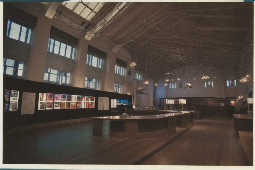 Historic Denver museum interior with UV blocking films on windows