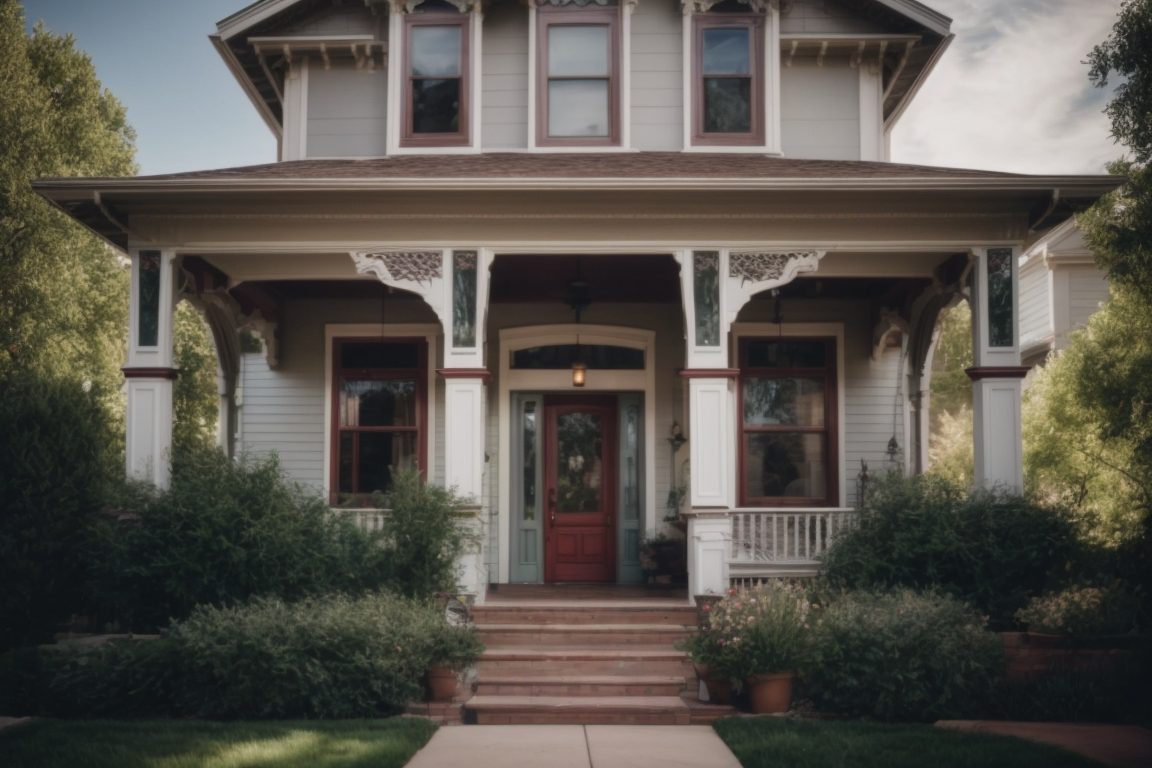 Victorian home in Denver with spectrally selective window film